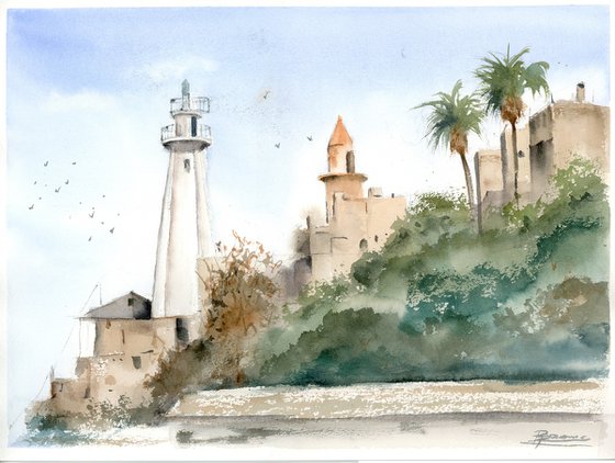 lighthouse Jaffa Israel