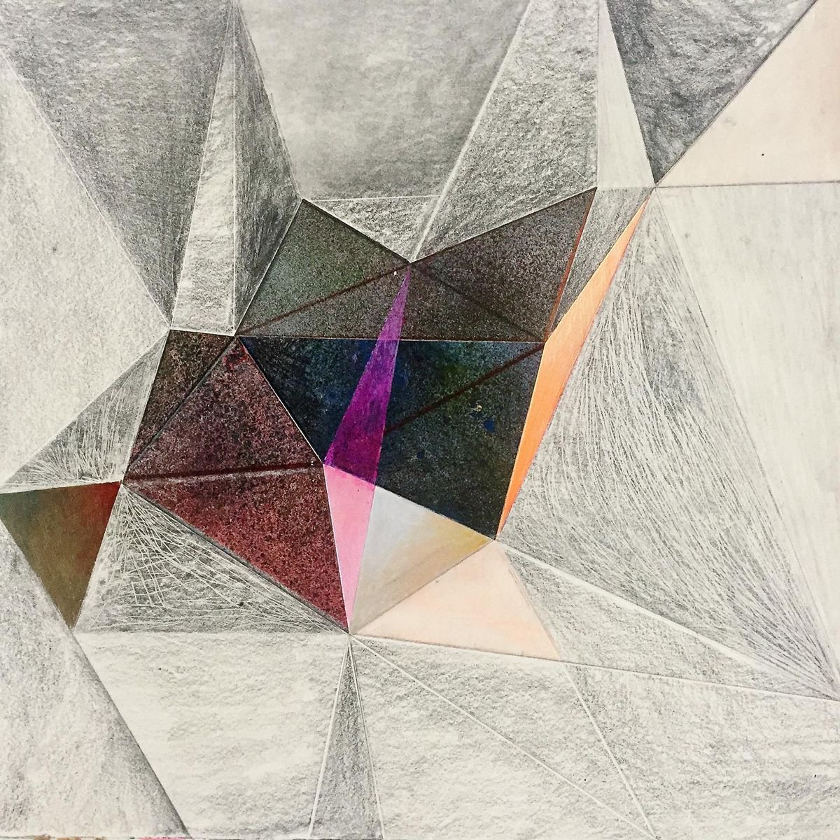 geometric study 7 [watch dog] by Nancy Marisa Arlt