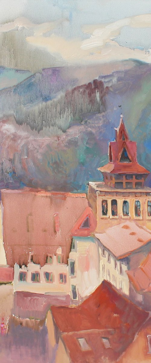 Castle between Mountains by Anastasiia Grygorieva