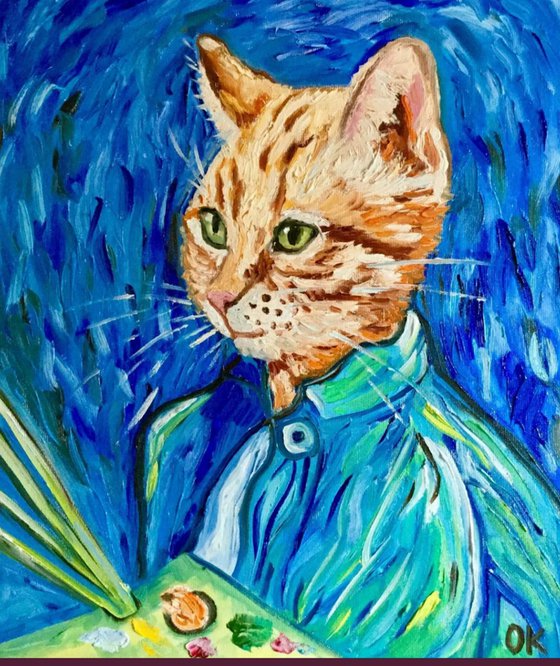 Cat La Vincent Van Gogh