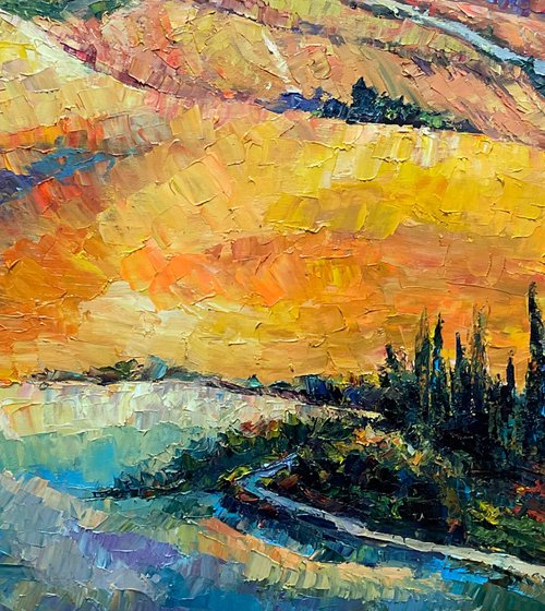 Autumn Tuscan by Mariia Hyhar