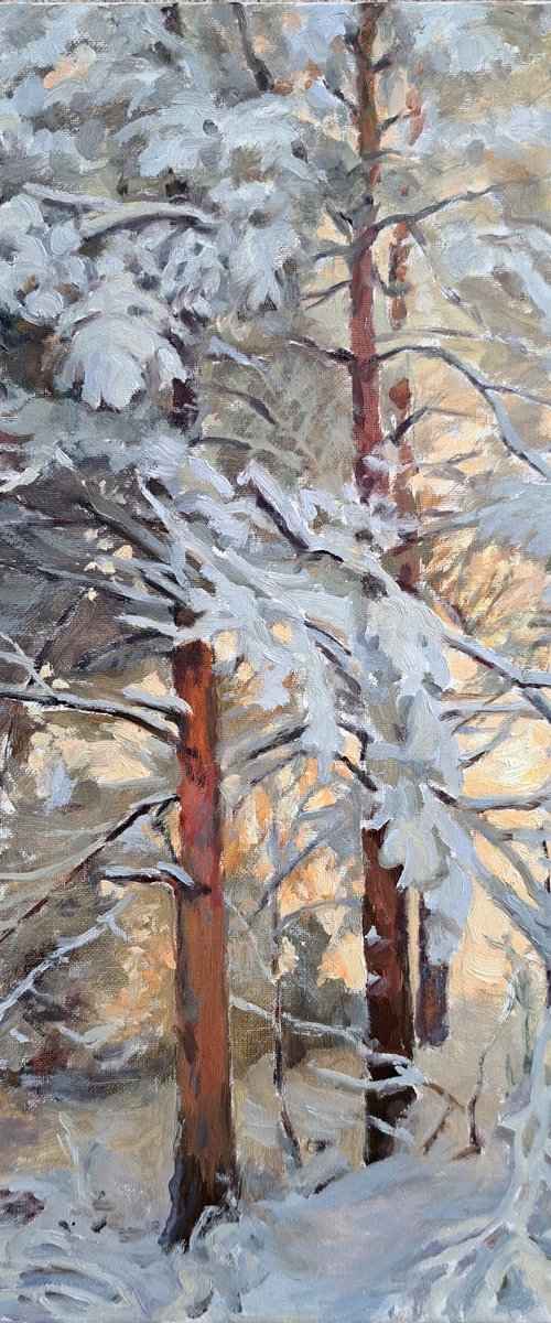 Winter by Liudmyla Chemodanova