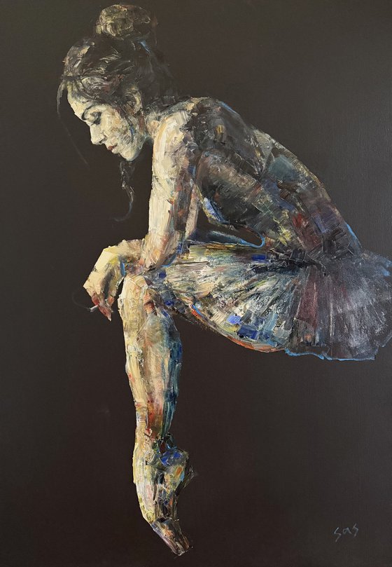 Miniature "The Dying Swan"