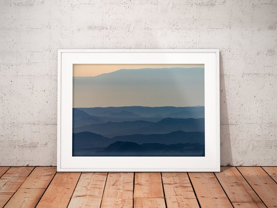 Sunrise over Ramon crater #6 | Limited Edition Fine Art Print 1 of 10 | 75 x 50 cm