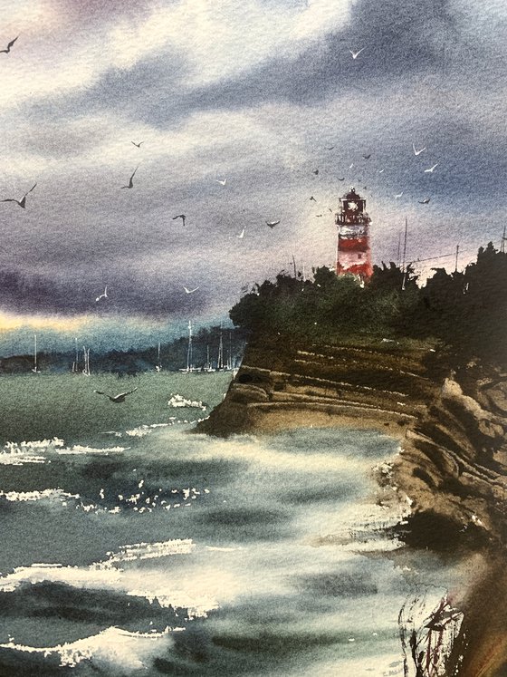 Before the storm, Lighthouse