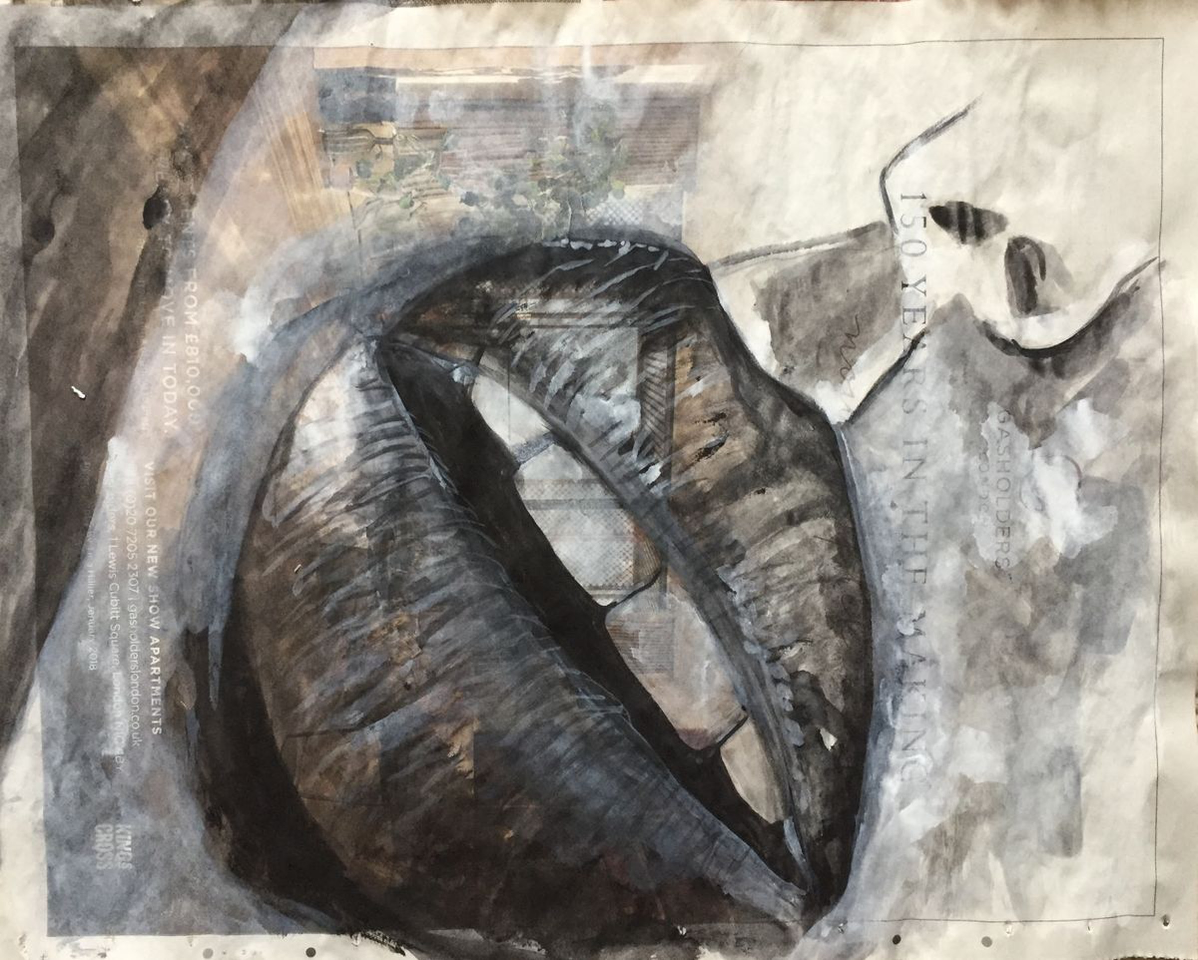 Lips Study Iv Woman Lips Portrait Big Lips Beaut Artfinder