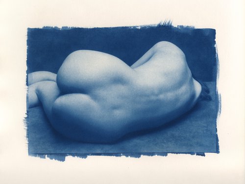 Blue Nude #3 by Robert Tolchin