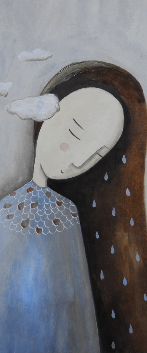 The rain woman by Silvia Beneforti