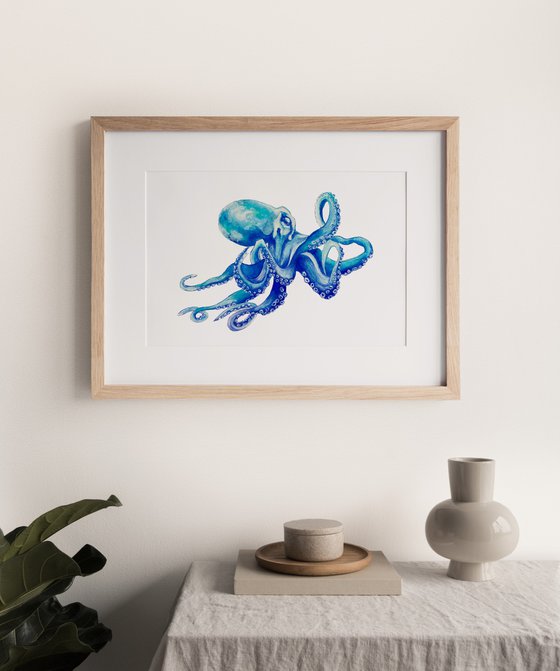Blue Octopus
