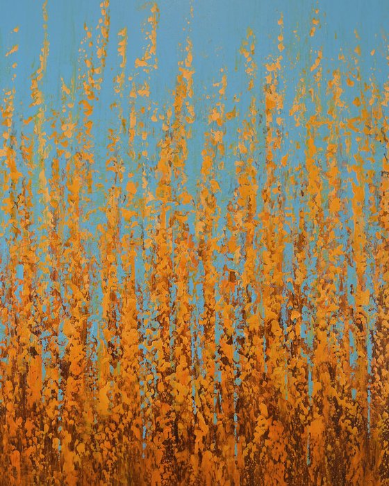 Autumn Orange - Color Field