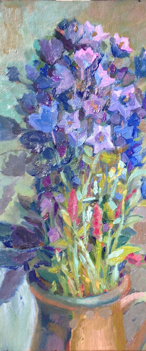 Summer Flowers painting by Roman Sergienko