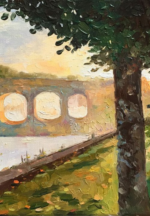 Chambord Bridge by Ling Strube