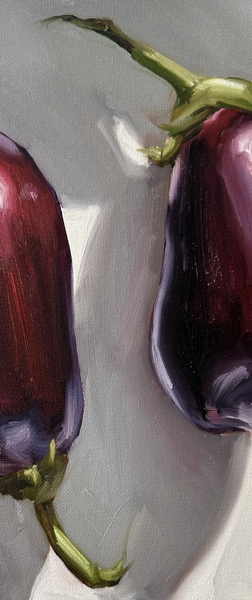 eggplant by Catherine Braiko