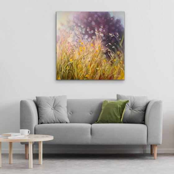 'Intuition'- Wild Meadow Painting