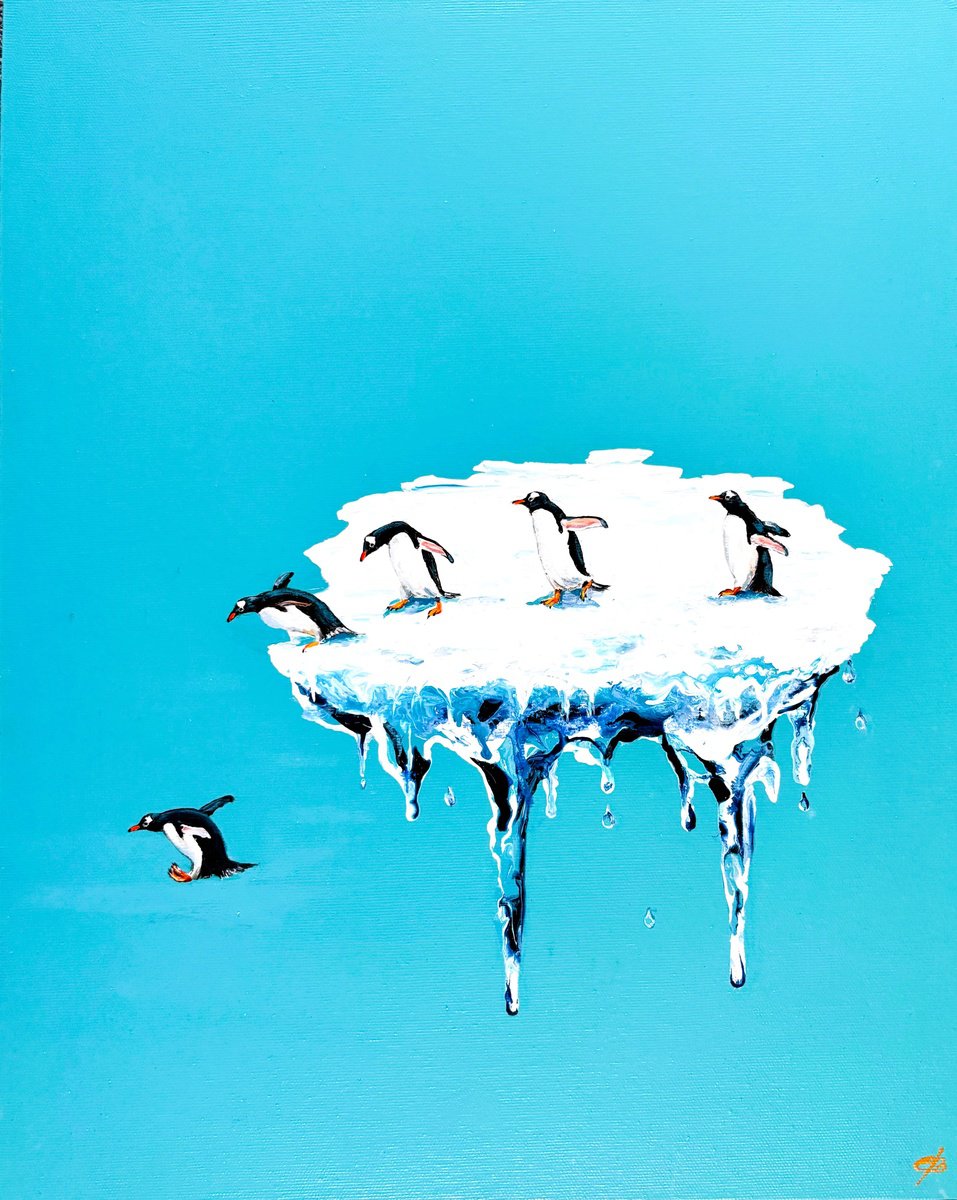  Ice #9 By Lena Smirnova, 17 X 21, Artwork For Sale On Artfinder