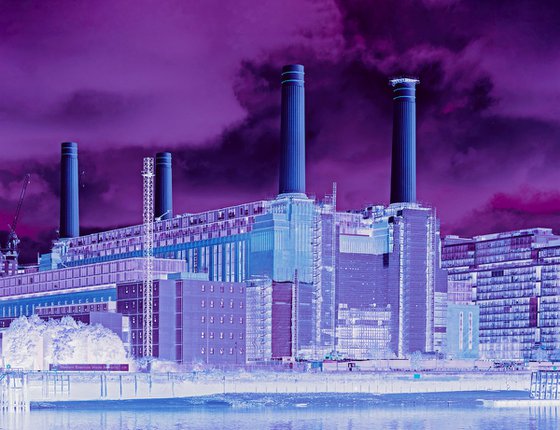 Battersea Purple : July 2021 1/20 8"x12"