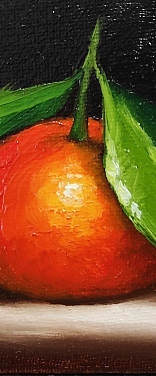Little Clementine still life by Jane Palmer Art