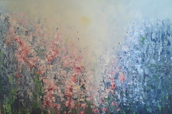 Blue Floral light