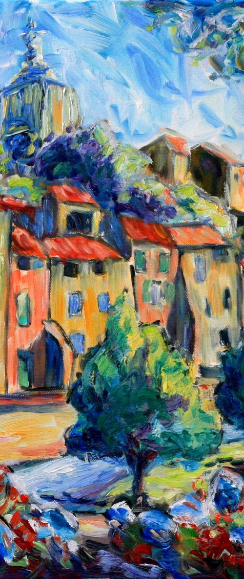 Village in Provence by Alison Stevenson
