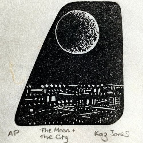 The Moon and The City by Kaz  Jones