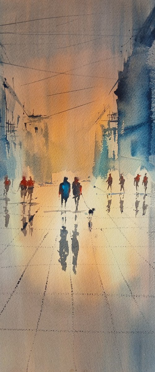 an imaginary city 81 by Giorgio Gosti