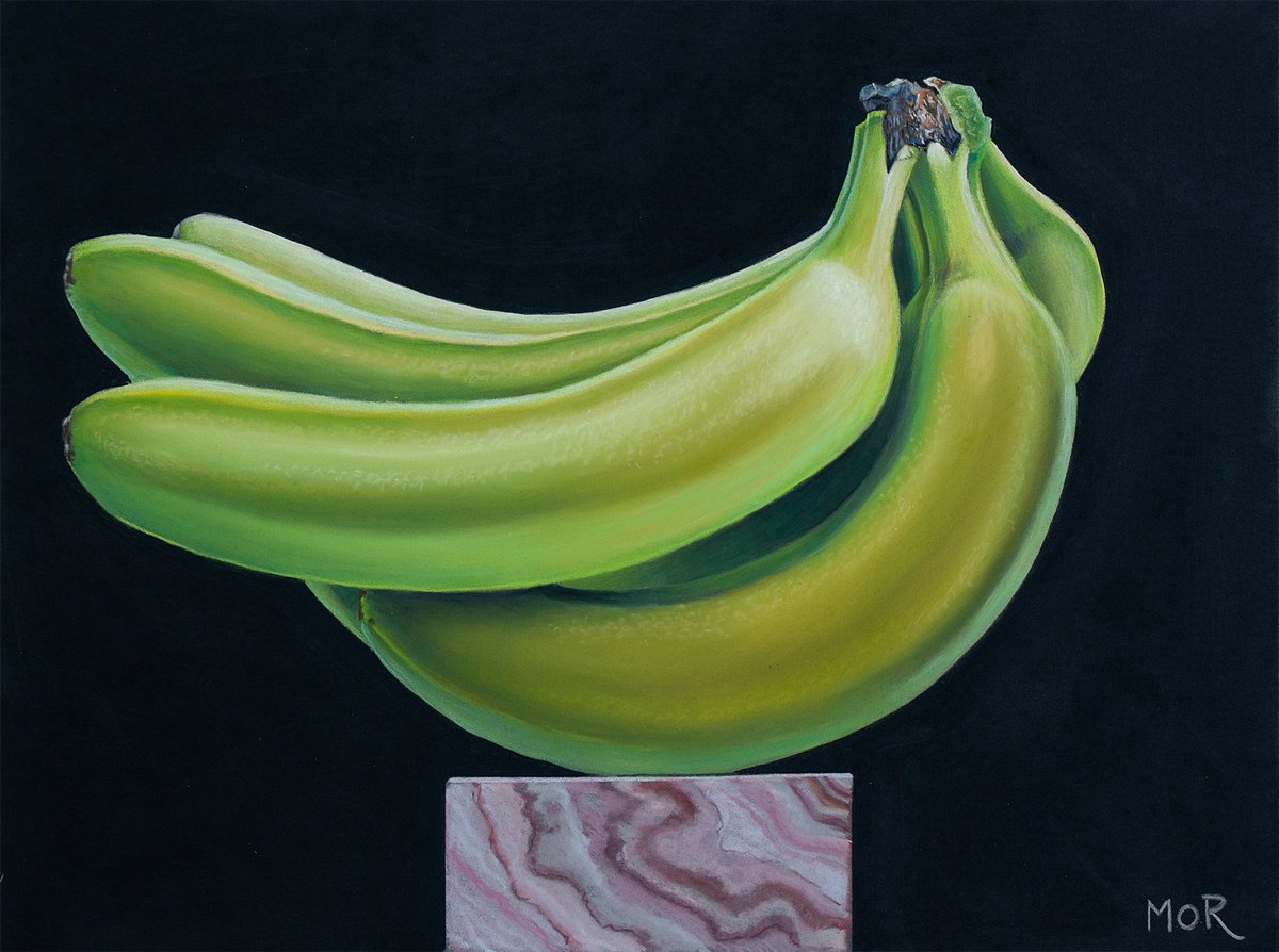 Green Bananas by Dietrich Moravec