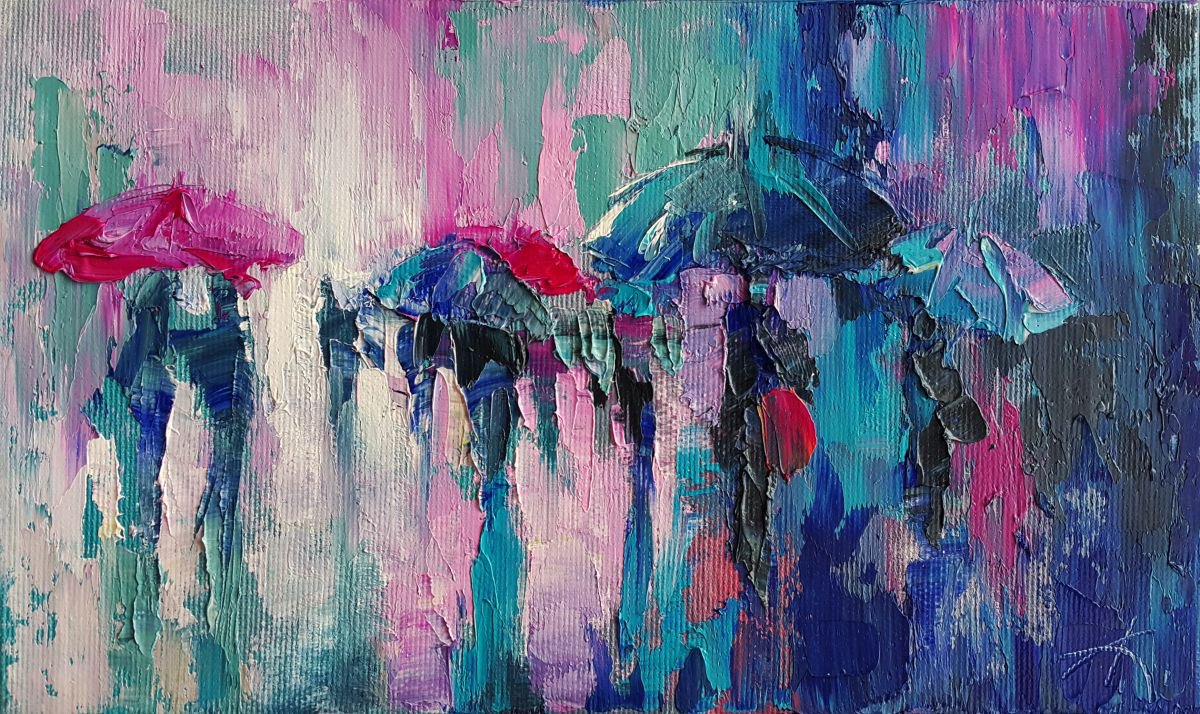 A melody of rain by Anastasia Kozorez