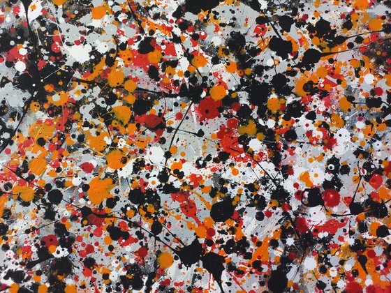 Abstract painting by M.Y.