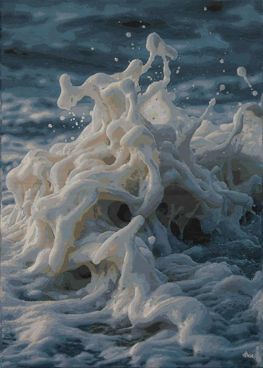 Onda #3 By Marco Barberio, 20 X 28, Artwork For Sale On Artfinder