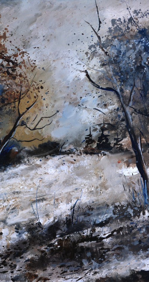 Winter in the wood by Pol Henry Ledent