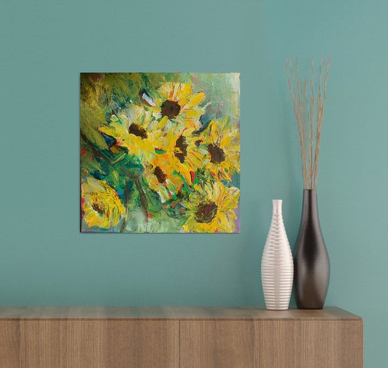 Sunflower fields