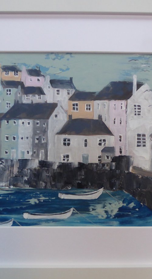 St Ives Gulls by Elaine Allender