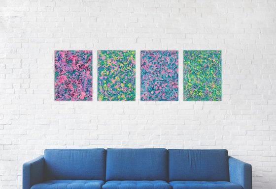 Labyrinth of Colors : TETRAPTYCH