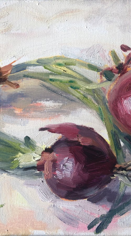 RED ONION by Nataliia Nosyk