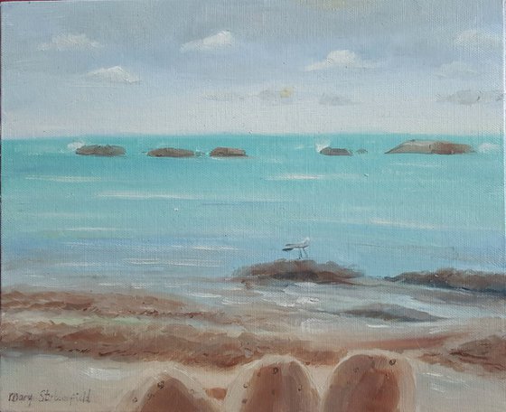 Impressionist Beach Scene 2