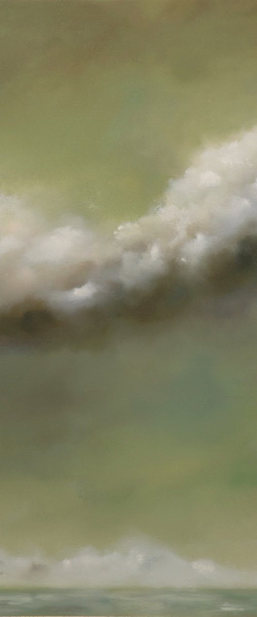 Our Clouds Over The English Coast by Rolf Marriott