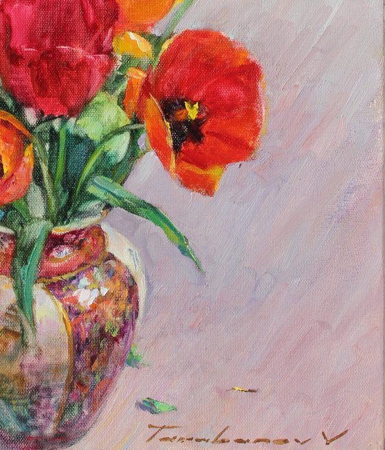 Flaming Bouquet
