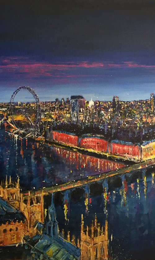London at Dusk by Ewen Macaulay