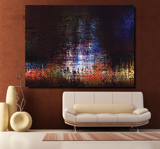 Ciudades abstractas IX/XL large original artwork