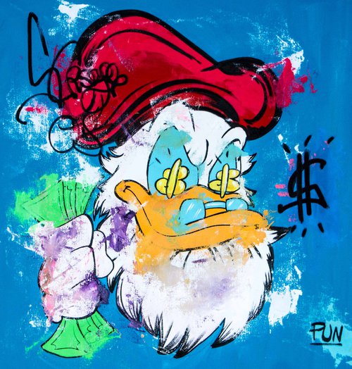 Jake McDuck - Scrooge McDuck Uncle by Carlos Pun Art