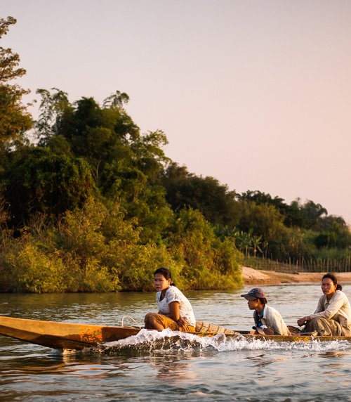 4000 Islands, Laos II by Tom Hanslien