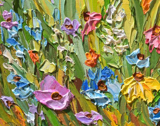Flourish of Summer - Floral Painting