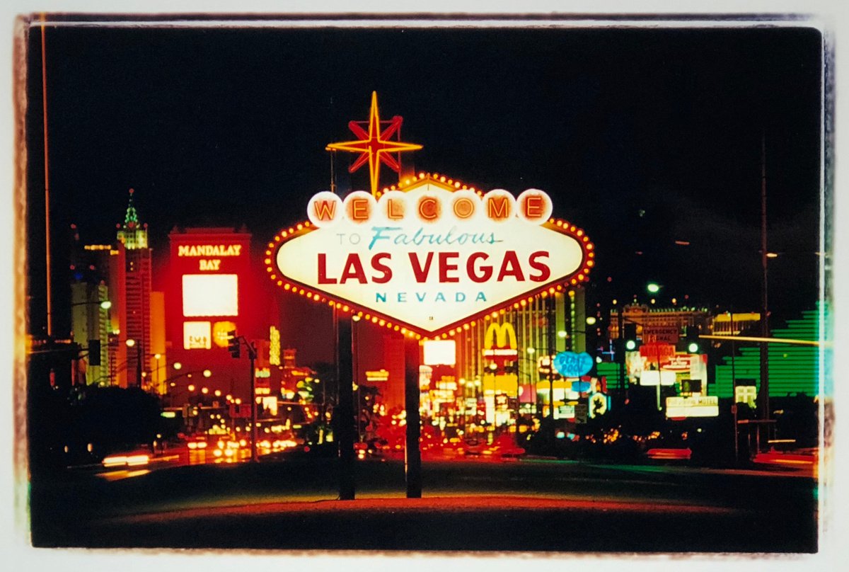Arriving, Las Vegas, 2001 by Richard Heeps