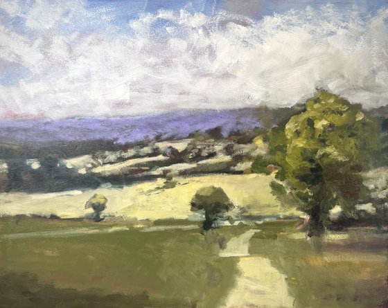 Towards the Blue Hills