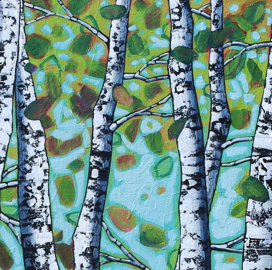 Birch Forest Light