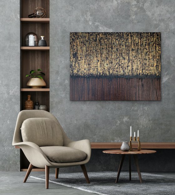 Black Gold No.5 (On Cork)