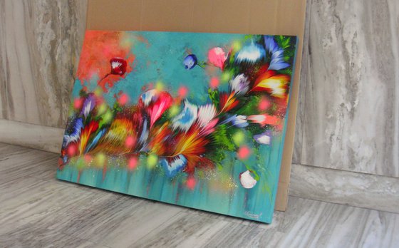 ”Floral Inspiration”  27.5" x 39.4" (70 x 100 cm)