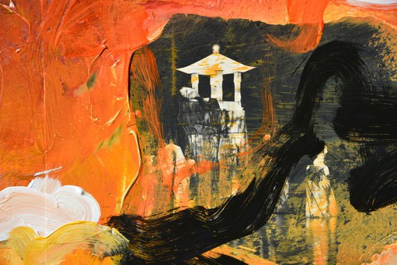 Temple in the Ember Sky