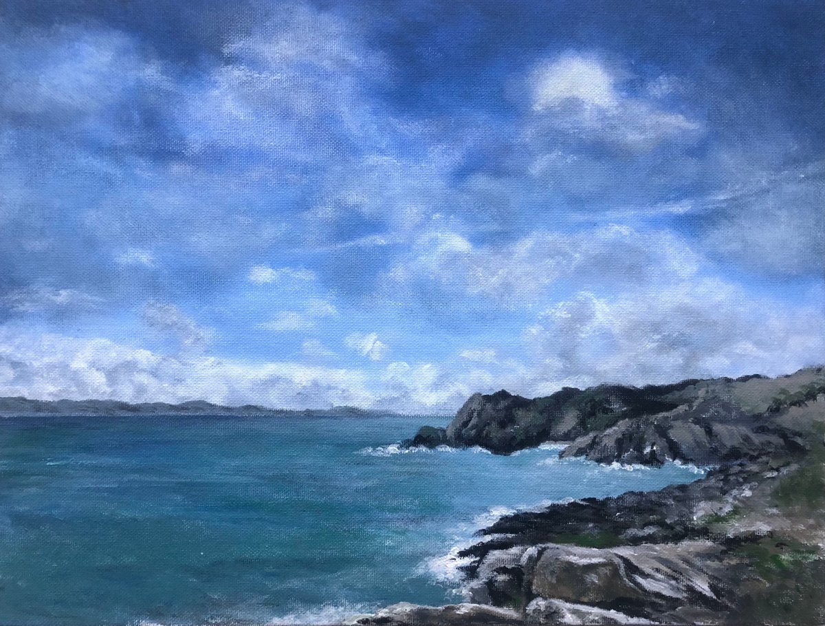 Salcombe Bay by Jill Aspin