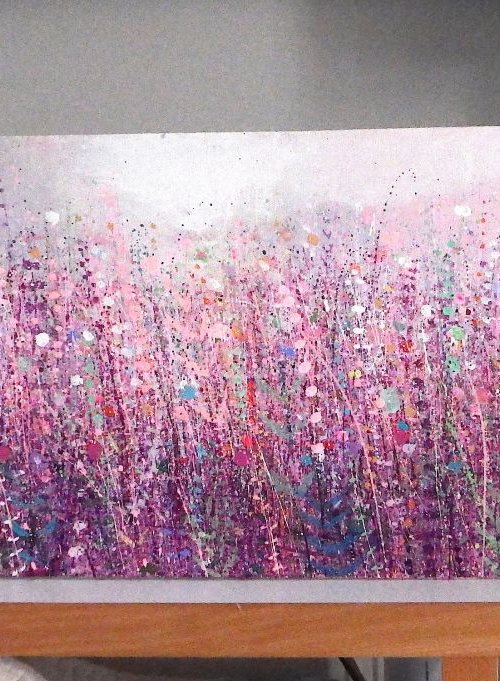 Pink And Purple Light by Sandy Dooley